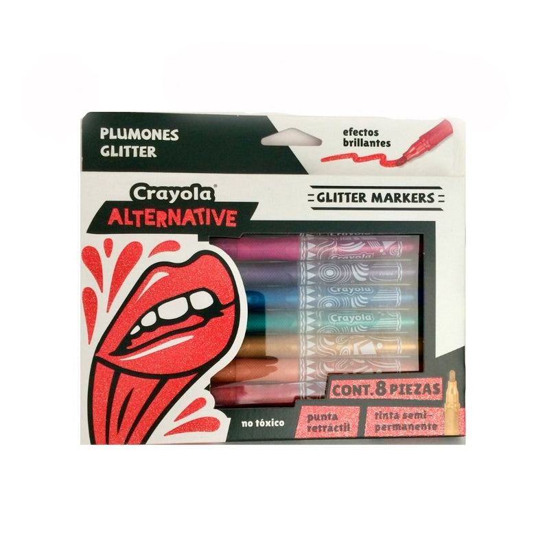 Crayola plumones 58-8629 Glitter Alternative