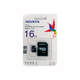 Memoria Micro SD C/Adaptador Clase 4 16 GB